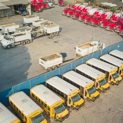 Fleet Operations use Goat Pumps for Brake Wash and DEF