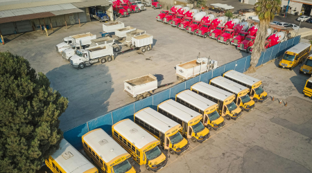 Fleet Operations use Goat Pumps for Brake Wash and DEF