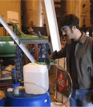#1 Brake Cleaner 55 Gallon Drum Pump for Easy Transfer