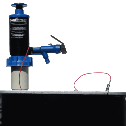 Our Zero-Waste Chemical Pump Leaves 1/2 Inch or Less in the Container