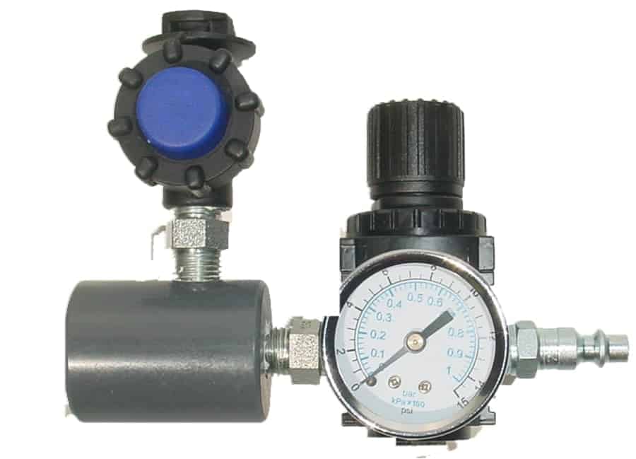 BGA Pneumatic Adapter for GT Pumps with Regulator