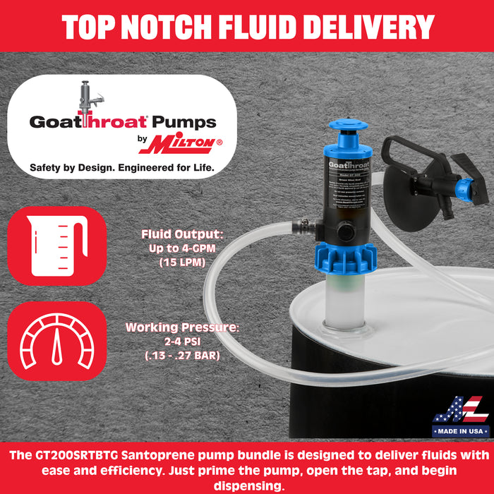GT200S Pump Bundle W/Remote Tap - Tygon Hose