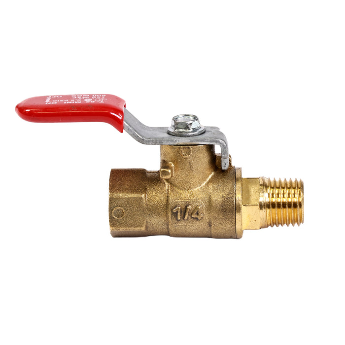 GT-1/4-INCH Male-Female PNEUMATIC ON-OFF VALVE