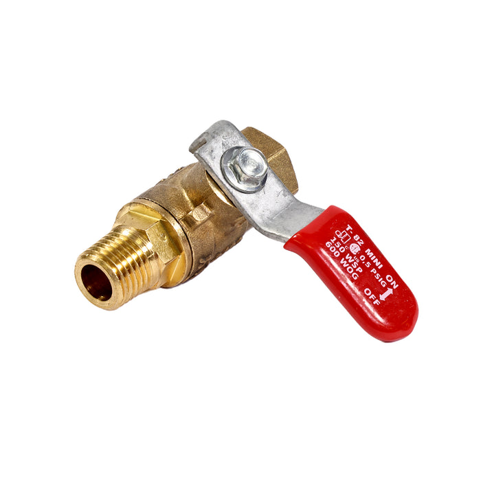 GT-1/4-INCH Male-Female PNEUMATIC ON-OFF VALVE