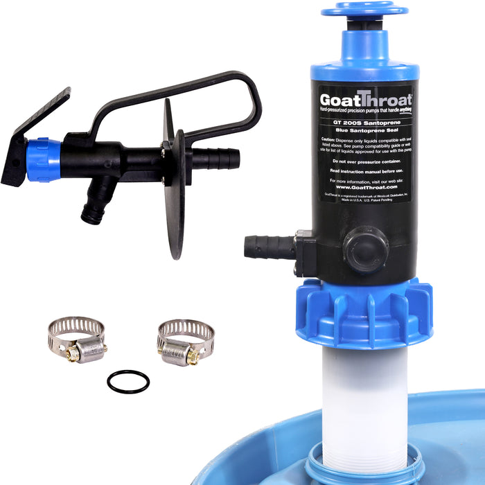 GT200S Pump with Remote Discharge Tap and Santoprene Seals