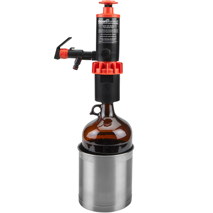 38mm 1 gallon bottle threaded EPDM adapter with Stabilizer