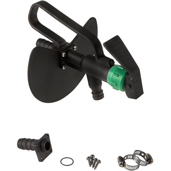 Remote Discharge Tap with Tef-Kal Seals in Green
