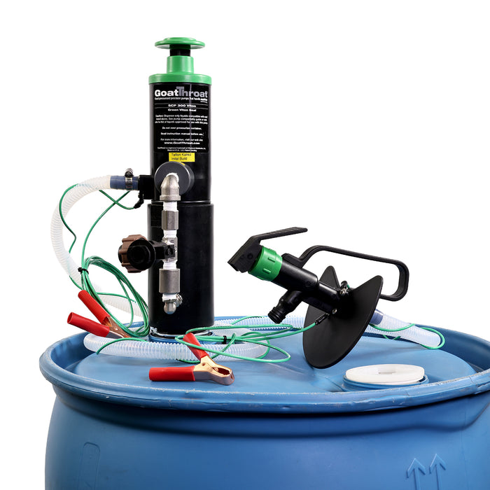 Groundable Teflon-Kalrez Pump/Tap with EPDM Seals - select and add appropriate hose