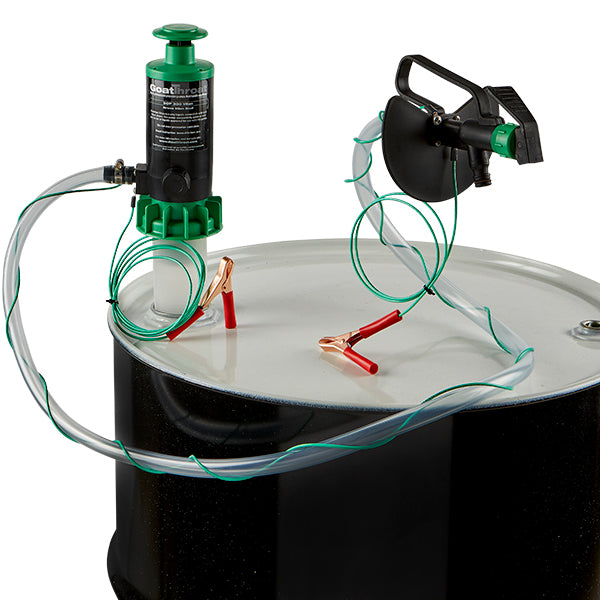 Groundable Drum Pump and Remote Discharge Tap with Viton Seals