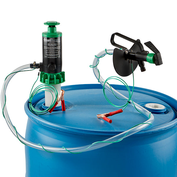 Groundable Drum Pump and Remote Discharge Tap with Viton Seals