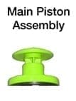 Main Piston Assembly - Green (parts 1+3+4)