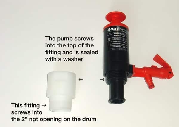 High Pressure adapter for GT Manifold - EPDM