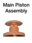 Main Piston Assembly - Red (parts 1+3+4)